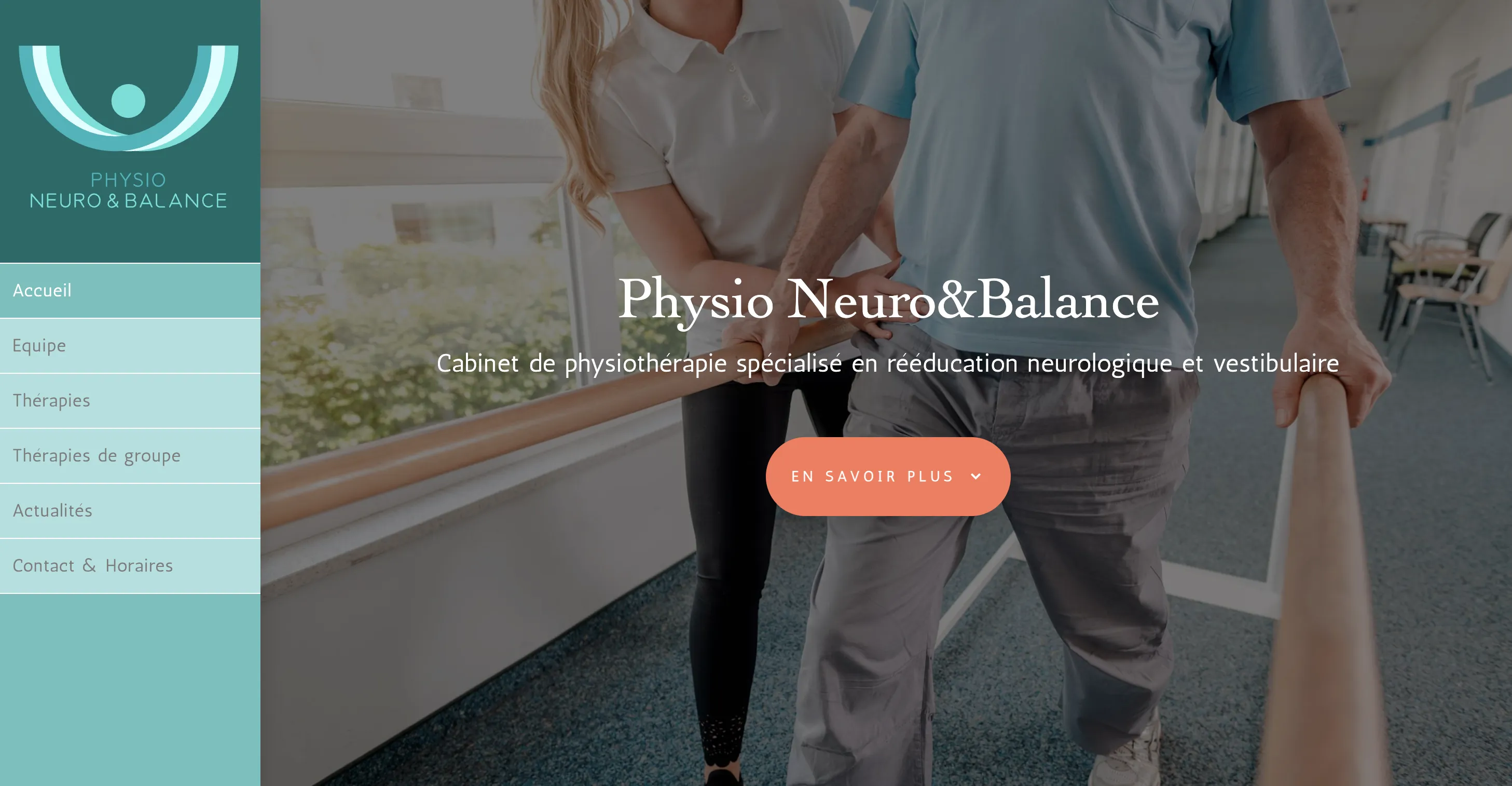 Site internet cabinet de physiothérapie à Genève – Physio Neuro & Balance